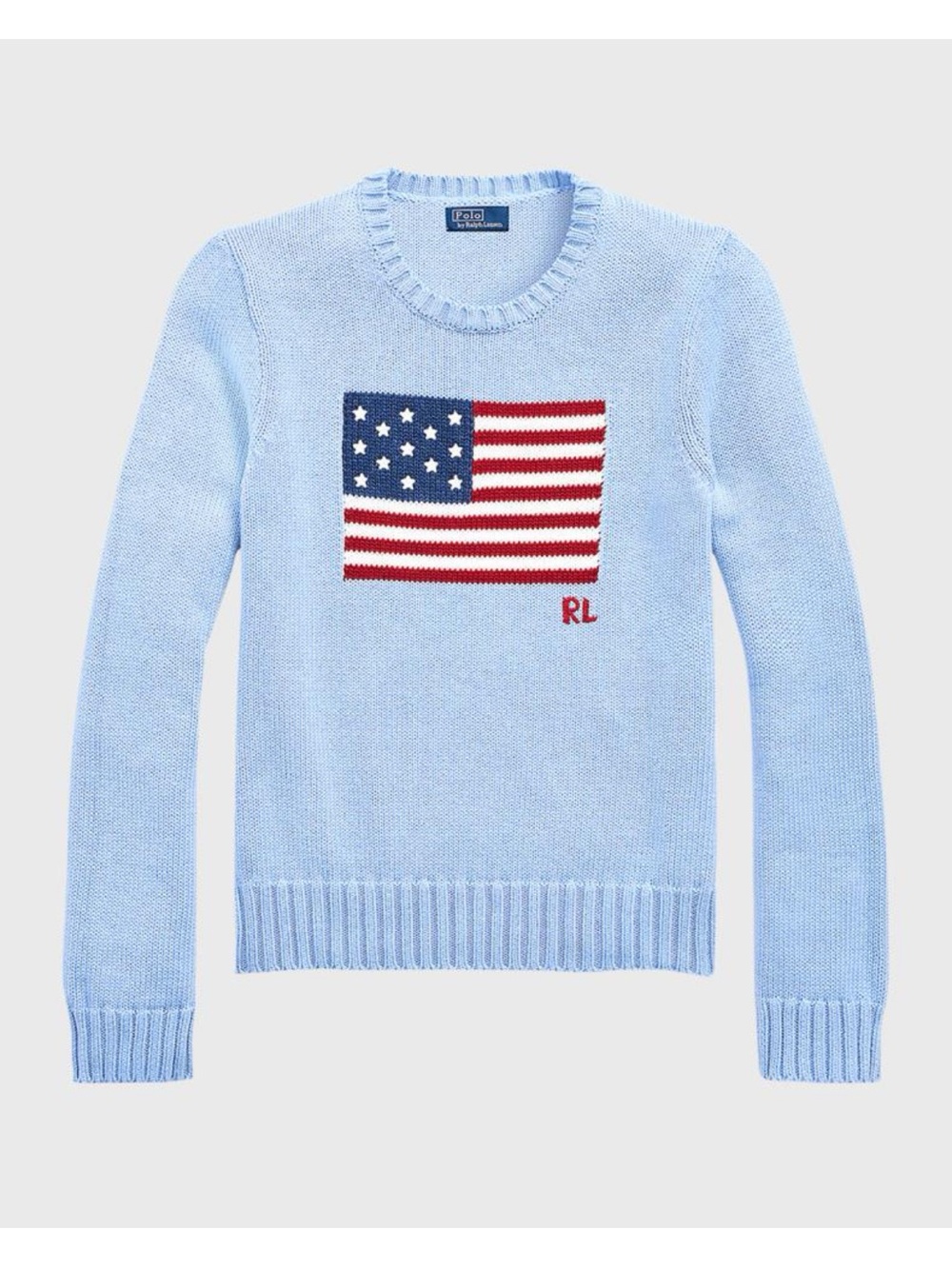 BNWT Polo Ralph Lauren Flag Cotton Crewneck Sweater Size XL